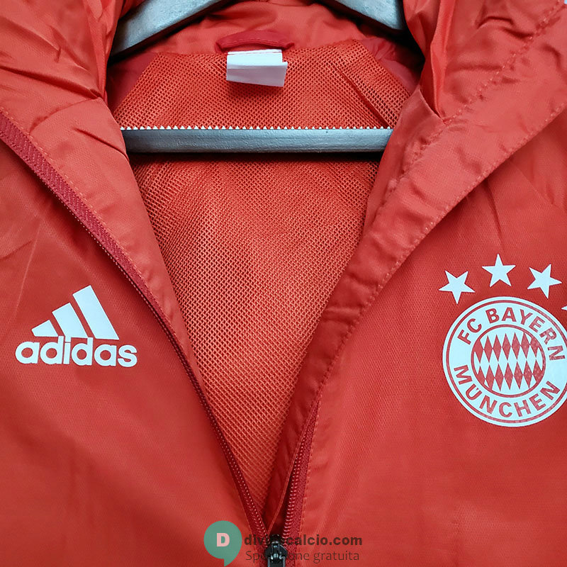 Bayern Munich Giacca A Vento Red 2020/2021