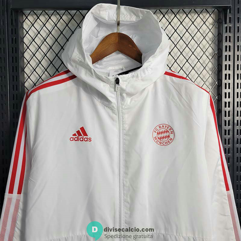 Bayern Munich Giacca A Vento White I 2023/2024
