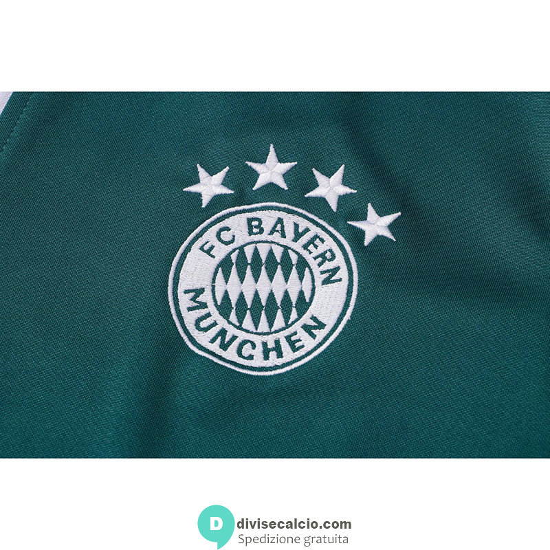 Bayern Munich Giacca Green III + Pantaloni Green 2021/2022