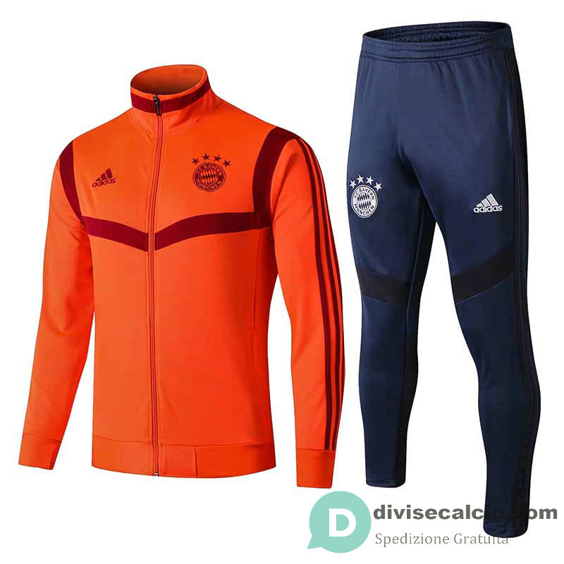 Bayern Munich Giacca Orange + Pantaloni 2019/2020