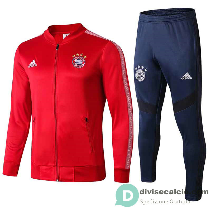 Bayern Munich Giacca Red + Pantaloni 2019/2020