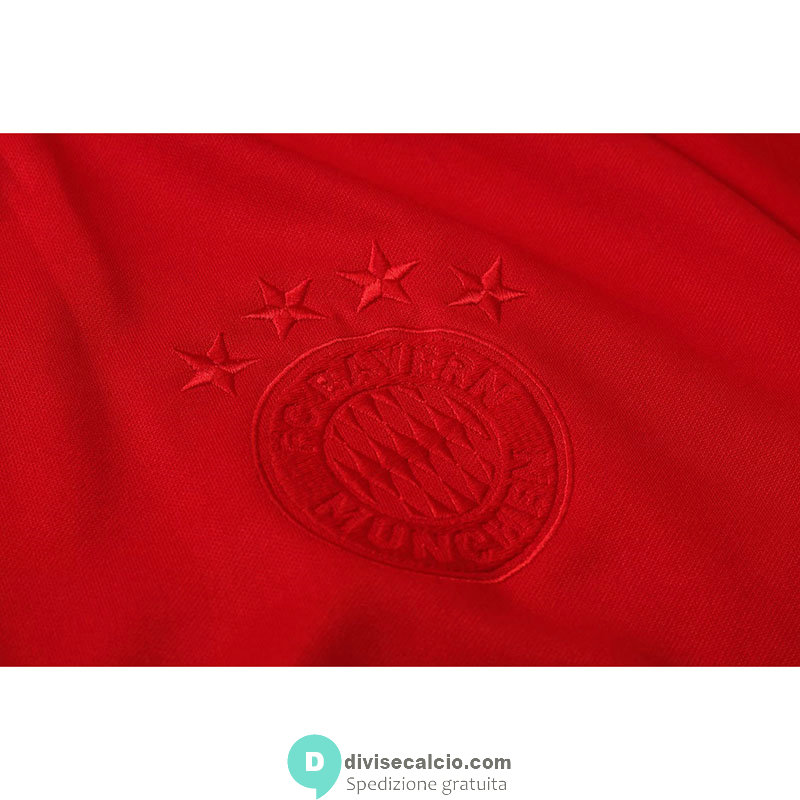 Bayern Munich Giacca Red + Pantaloni 2020/2021
