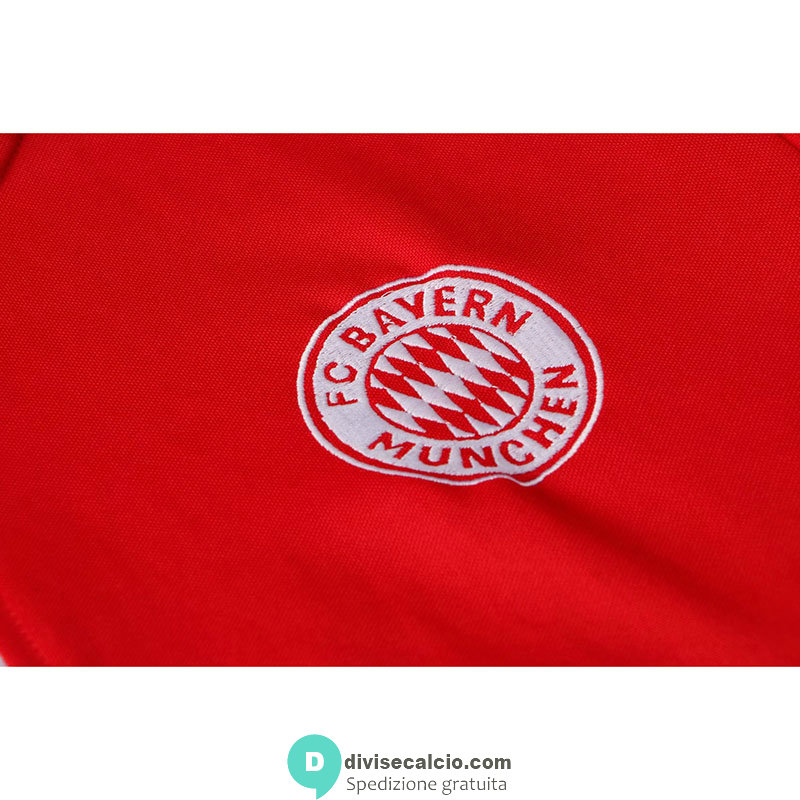 Bayern Munich Giacca Red II + Pantaloni Black II 2021/2022