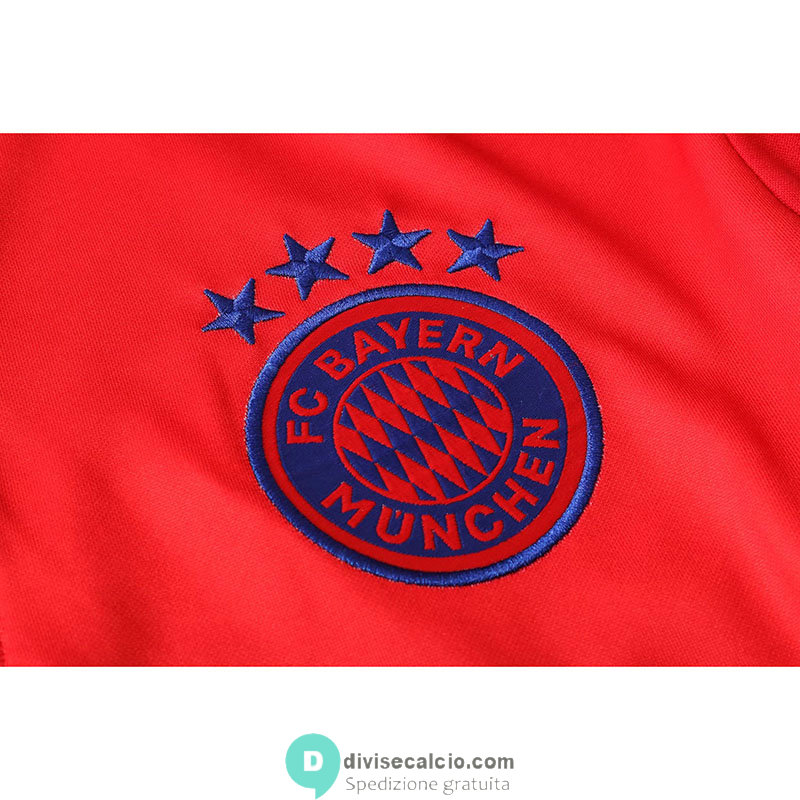 Bayern Munich x Humanrace Formazione Felpa Red+ Pantaloni 2020/2021