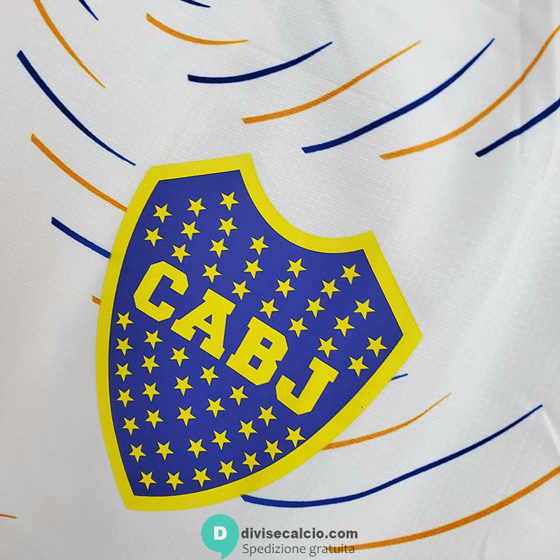 Boca Juniors Chaqueta Rompevientos White III 2021/2022