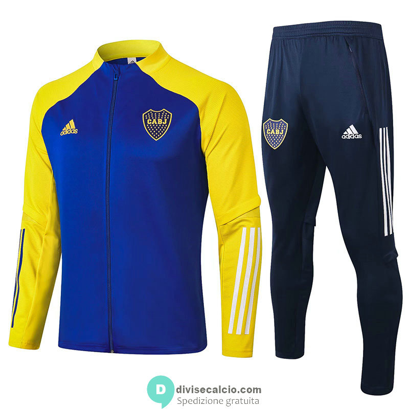 Boca Juniors Giacca Blue + Pantaloni 2020/2021