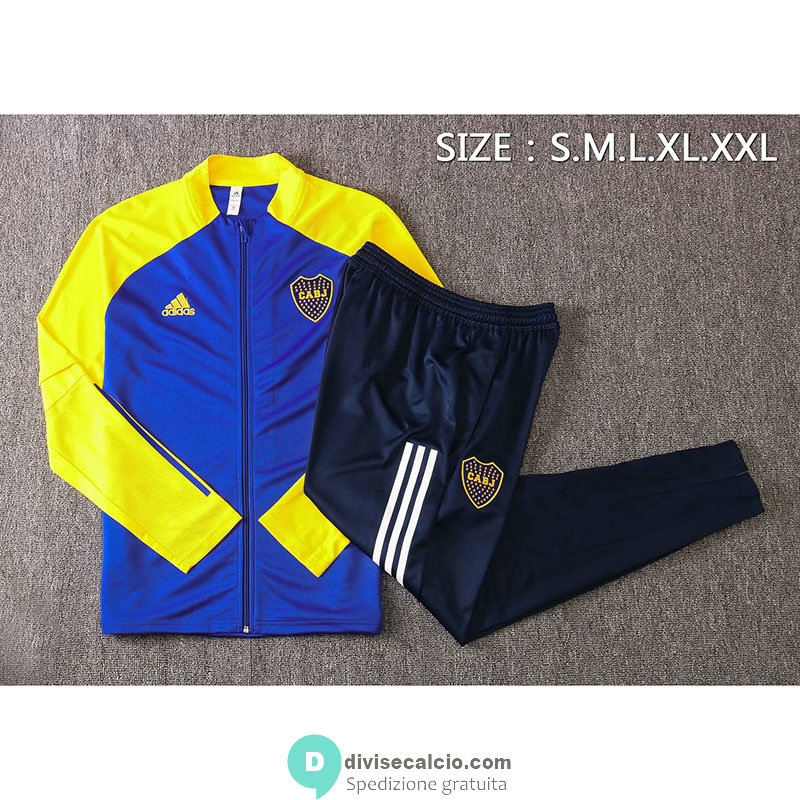 Boca Juniors Giacca Blue + Pantaloni 2020/2021