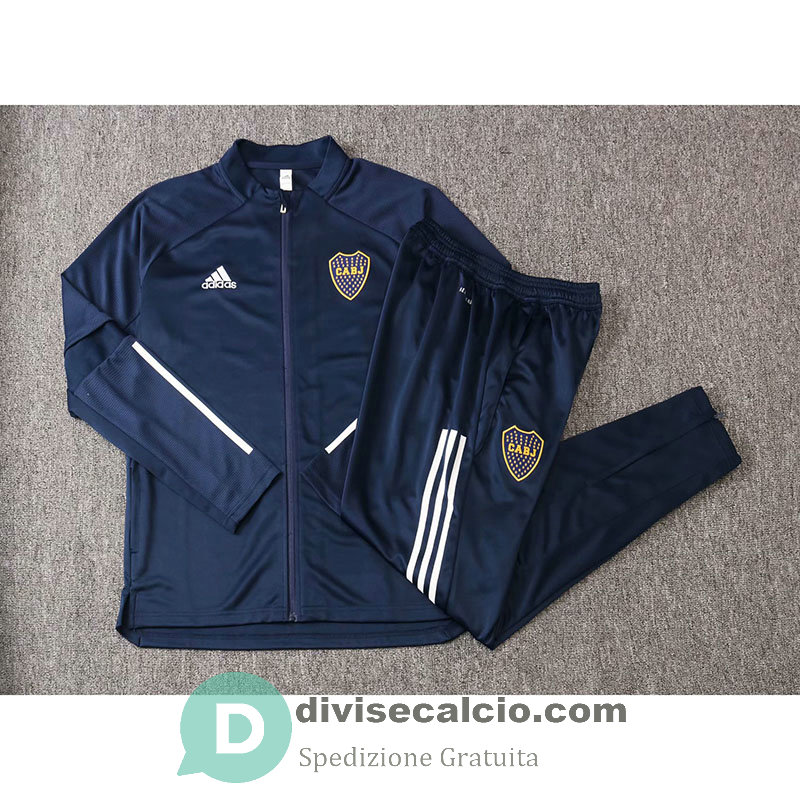 Boca Juniors Giacca Navy + Pantaloni 2020/2021