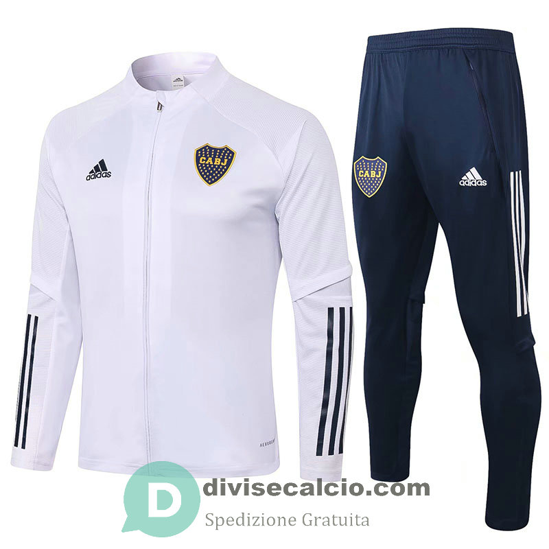 Boca Juniors Giacca White + Pantaloni 2020/2021