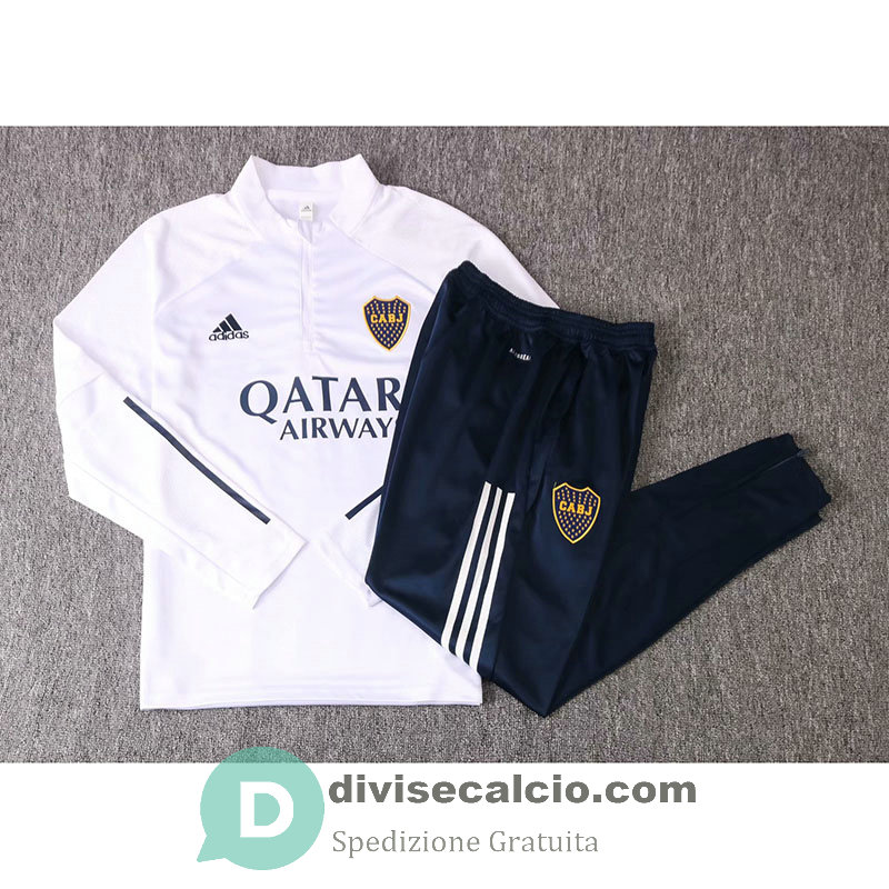 Boca Juniors Giacca White + Pantaloni 2020/2021