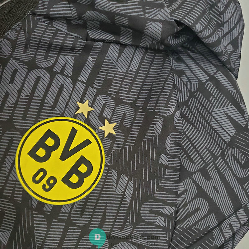 Borussia Dortmund Giacca A Vento Black Grey 2021/2022
