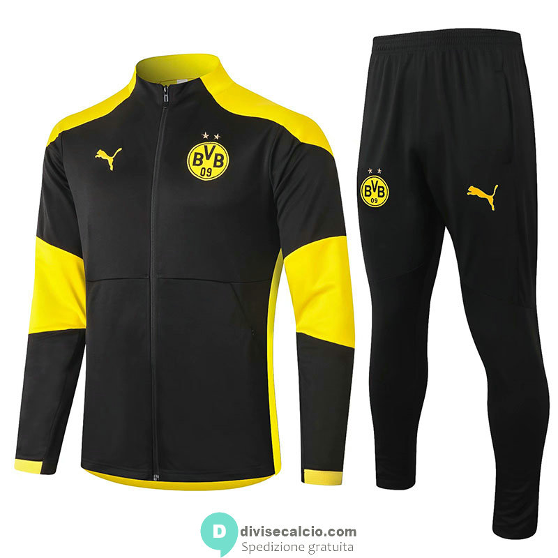 Borussia Dortmund Giacca Black + Pantaloni 2020/2021