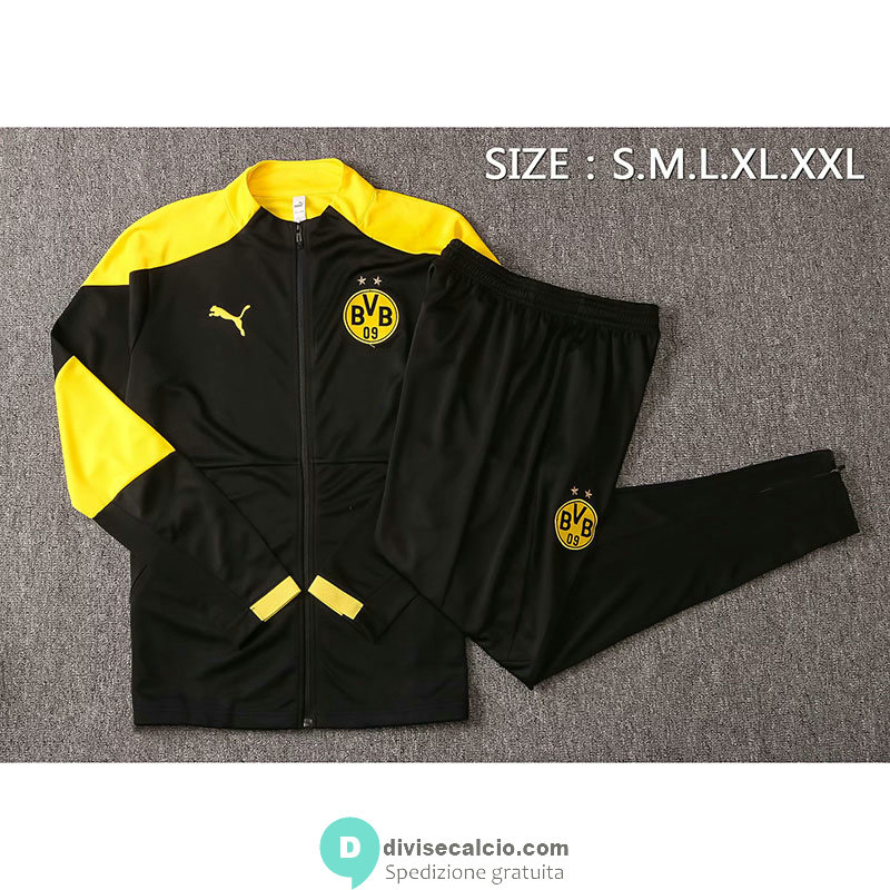 Borussia Dortmund Giacca Black + Pantaloni 2020/2021