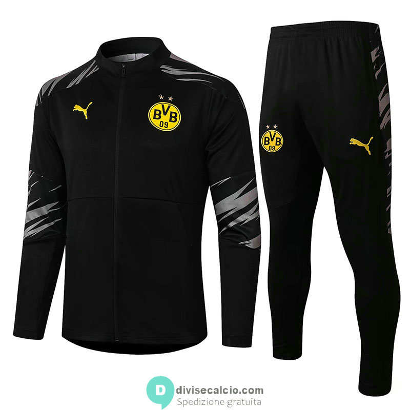 Borussia Dortmund Giacca Black + Pantaloni Black 2020/2021