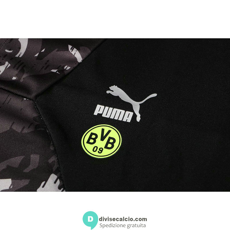 Borussia Dortmund Giacca Blcak III + Pantaloni Black 2021/2022