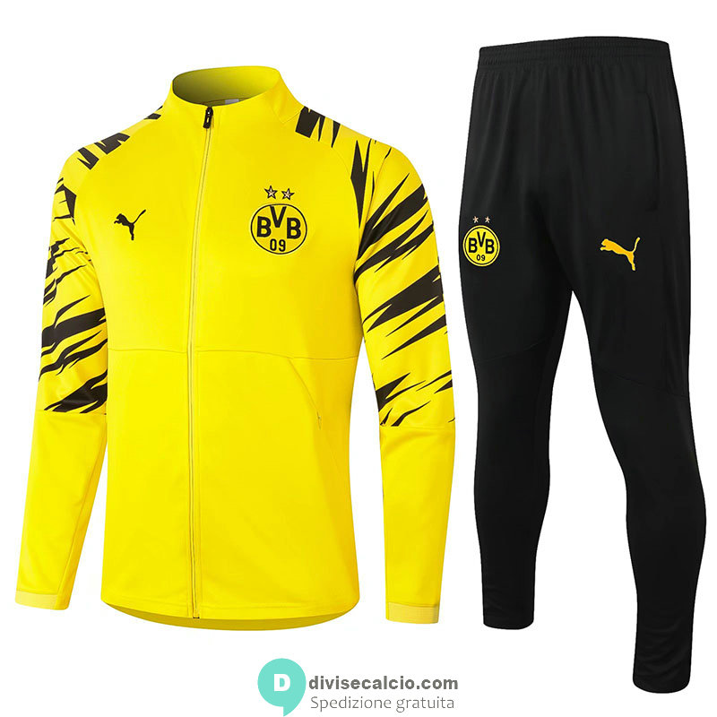 Borussia Dortmund Giacca Yellow + Pantaloni 2020/2021