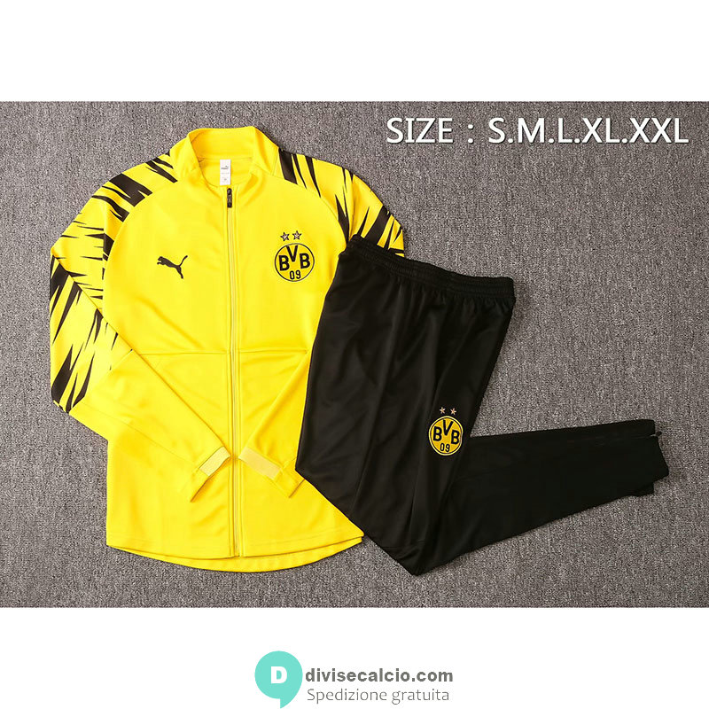 Borussia Dortmund Giacca Yellow + Pantaloni 2020/2021