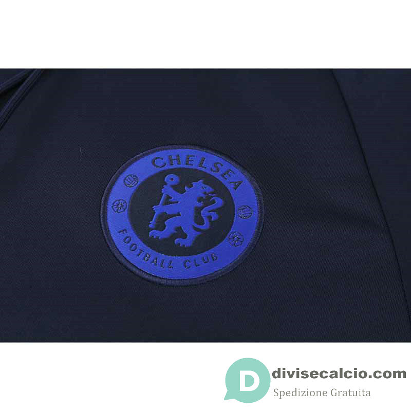 Chelsea Felpa Cappuccio Blue + Pantaloni 2019/2020