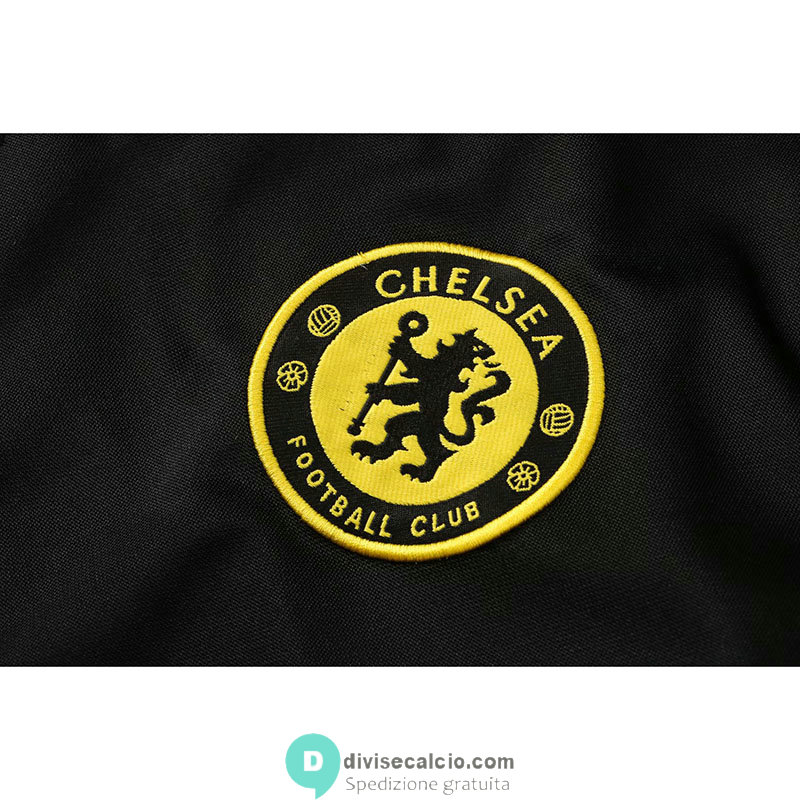 Chelsea Formazione Felpa Black II + Pantaloni Black II 2021/2022
