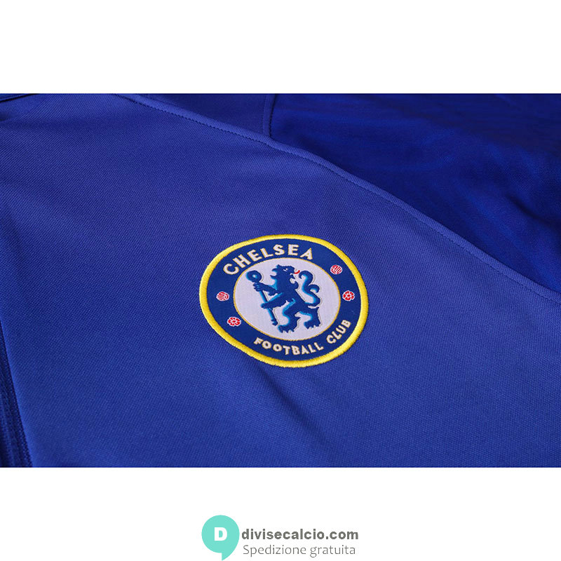 Chelsea Formazione Felpa Blue + Pantaloni 2020/2021