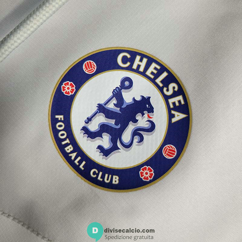 Chelsea Giacca A Vento White I 2023/2024