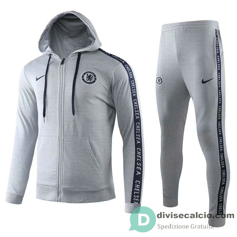 Chelsea Giacca Cappuccio Grey + Pantaloni 2019/2020