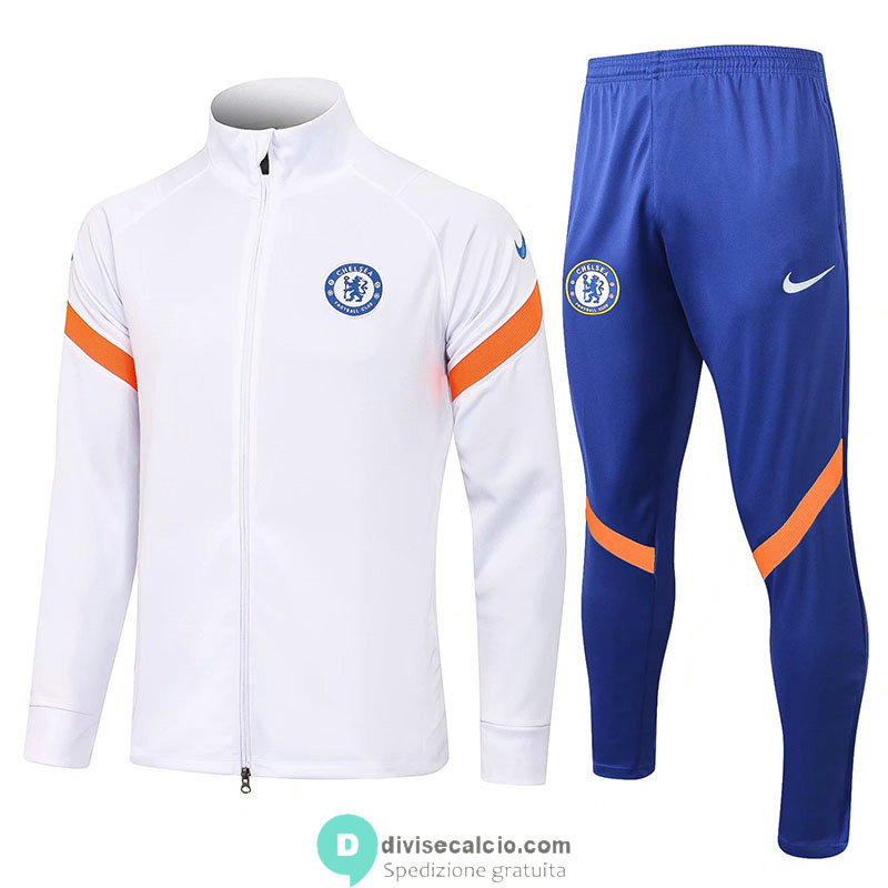 Chelsea Giacca White + Pantaloni Blue 2021/2022
