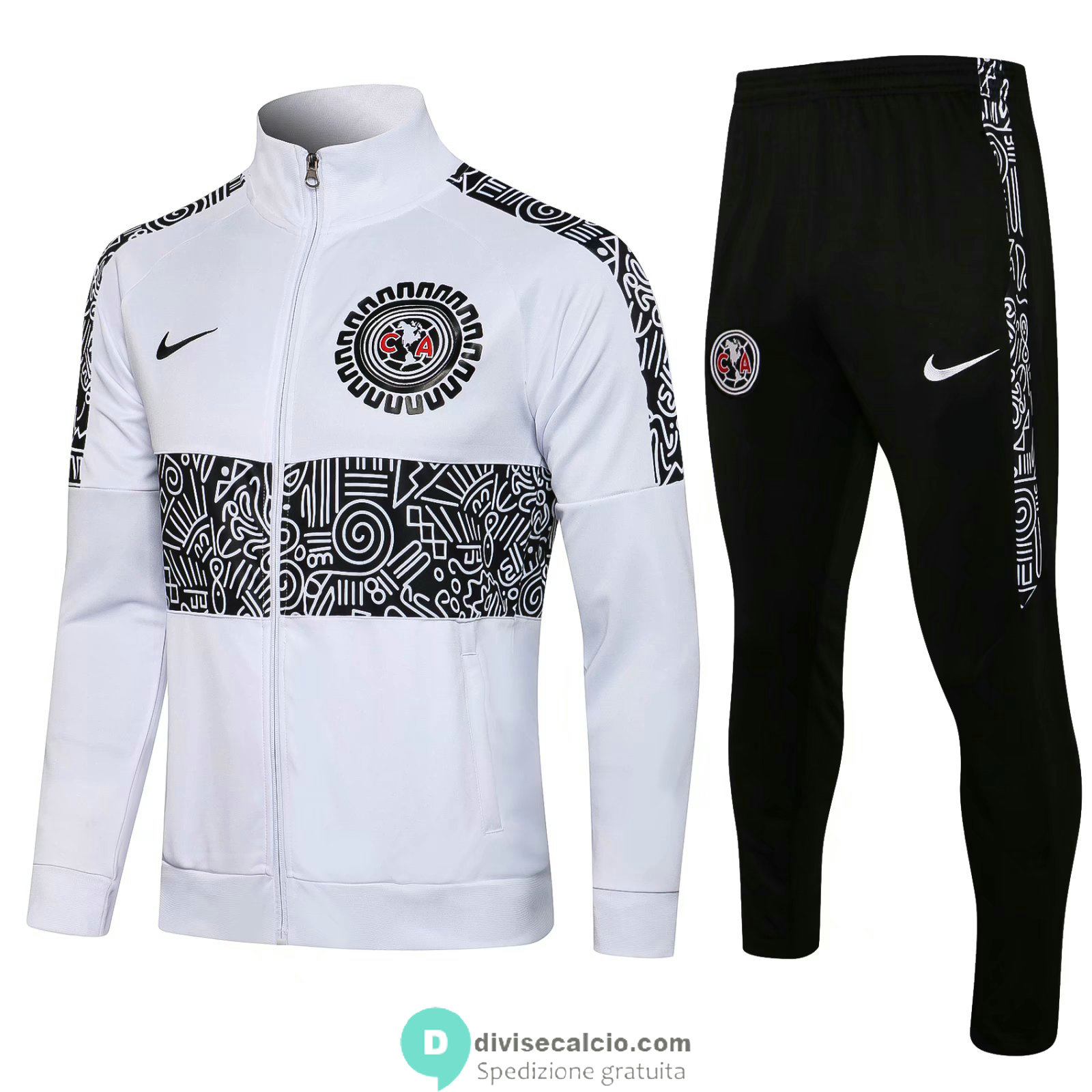 Club America Giacca White+ Pantaloni Black 2021/2022