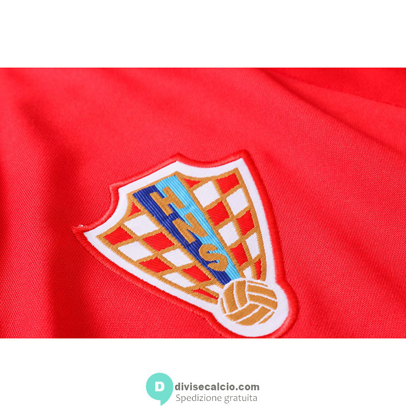 Croazia Giacca Red + Pantaloni 2020/2021