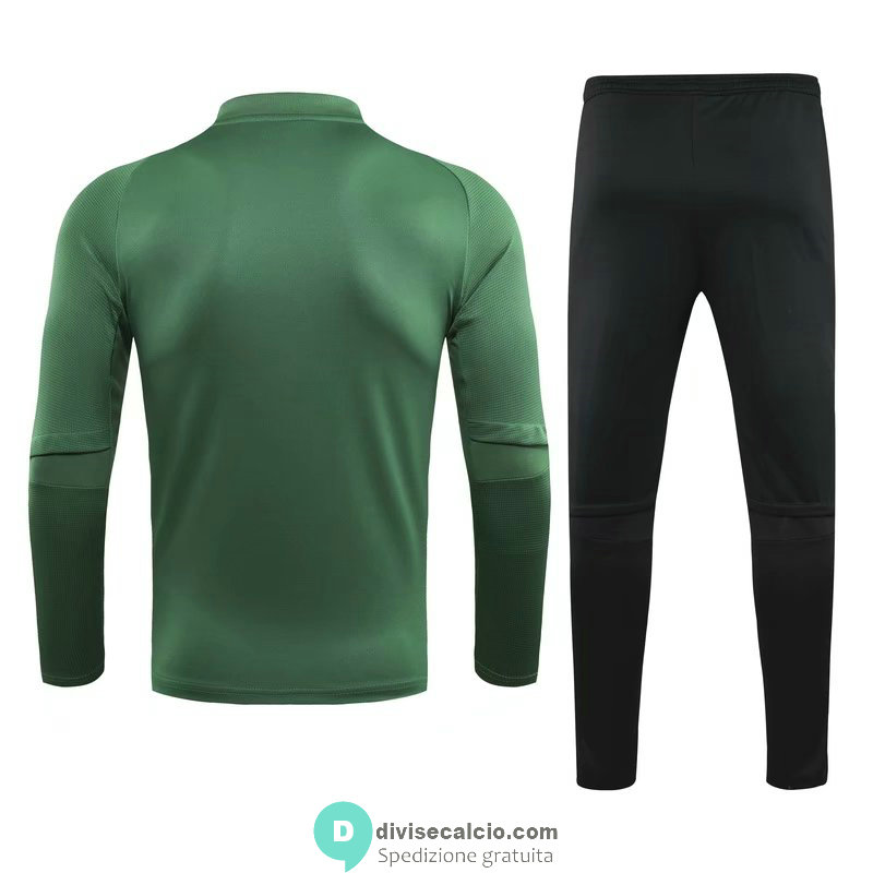 Feyenoord Formazione Felpa Green + Pantaloni 2020/2021