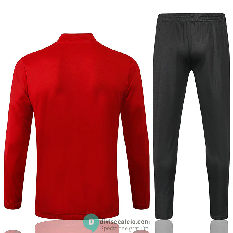 Flamengo Giacca Red + Pantaloni Black 2021/2022