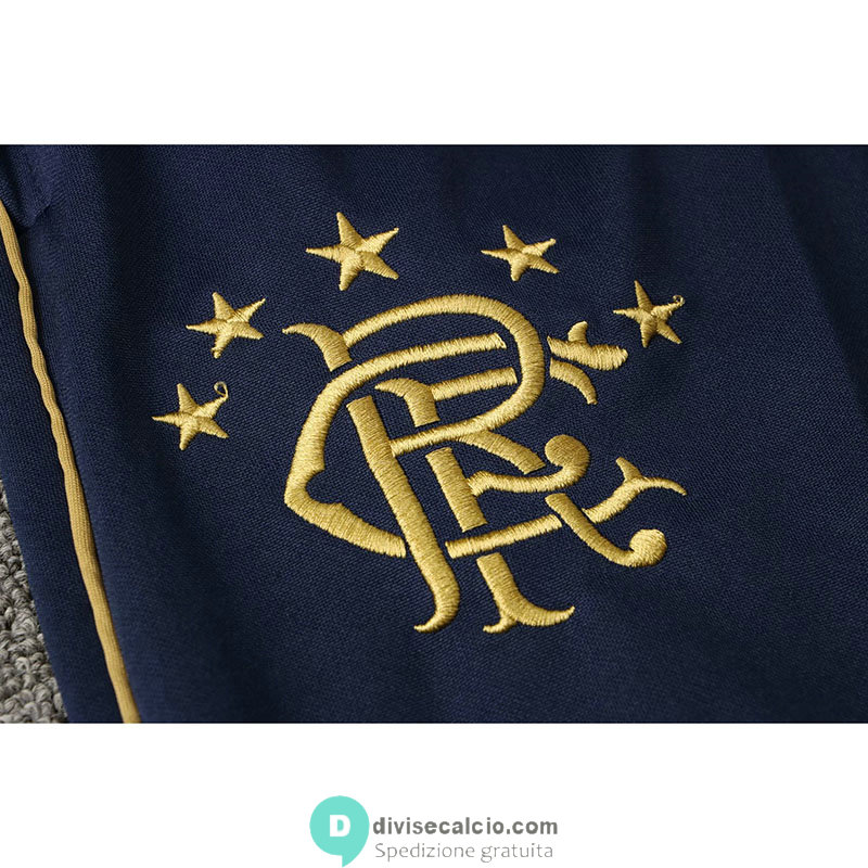 Glasgow Rangers Formazione Felpa Royal + Pantaloni Royal 2021/2022