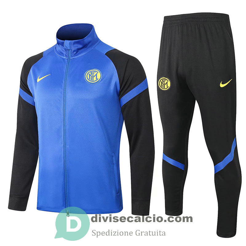 Inter Milan Giacca Blue + Pantaloni Black 2020/2021