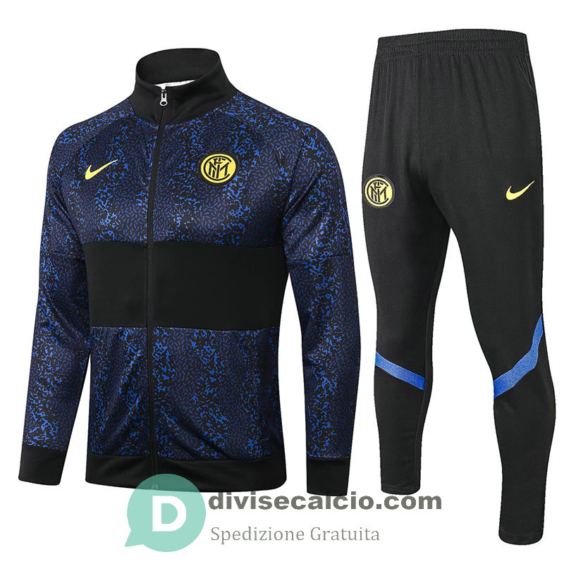 Inter Milan Giacca Blue Black + Pantaloni 2020/2021