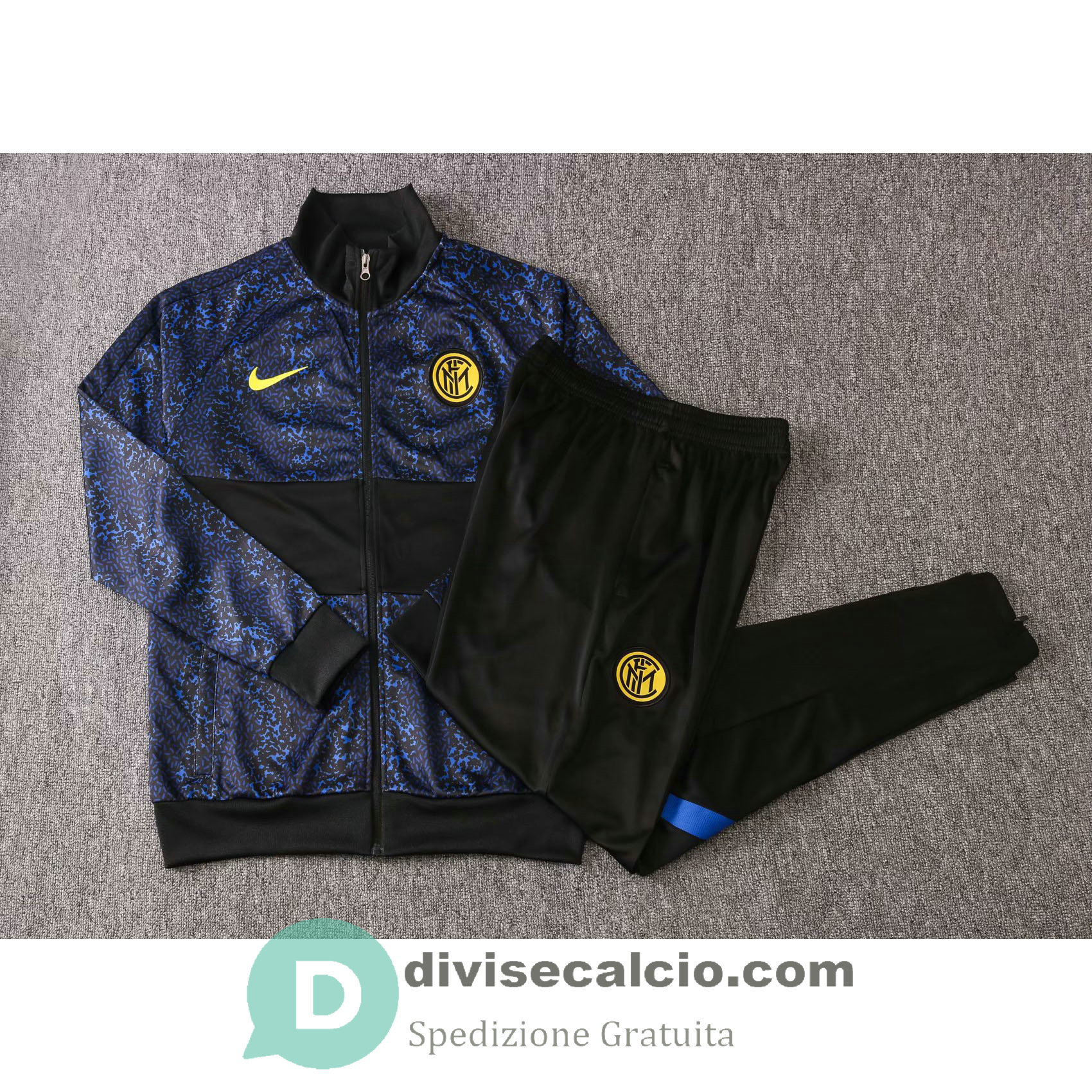 Inter Milan Giacca Blue Black + Pantaloni 2020/2021