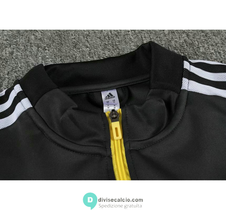 Juventus Giacca Grey + Pantaloni Black 2021/2022