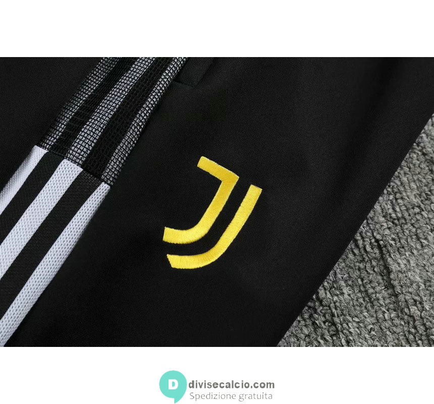 Juventus Giacca Grey + Pantaloni Black 2021/2022