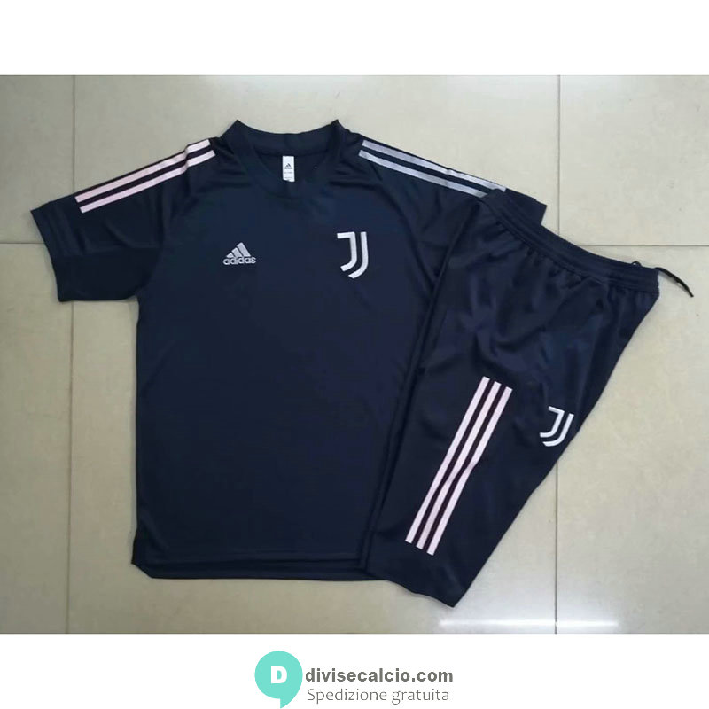 Juventus Formazione Felpa Navy + Navy Pantaloni 2020/2021