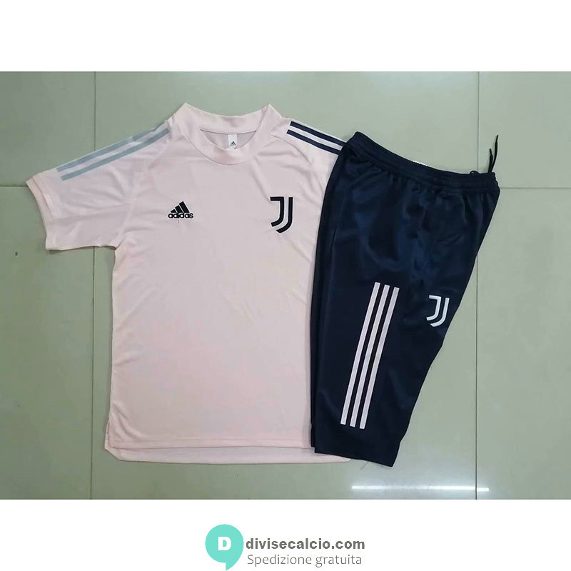 Juventus Formazione Felpa Pink + Navy Pantaloni 2020/2021