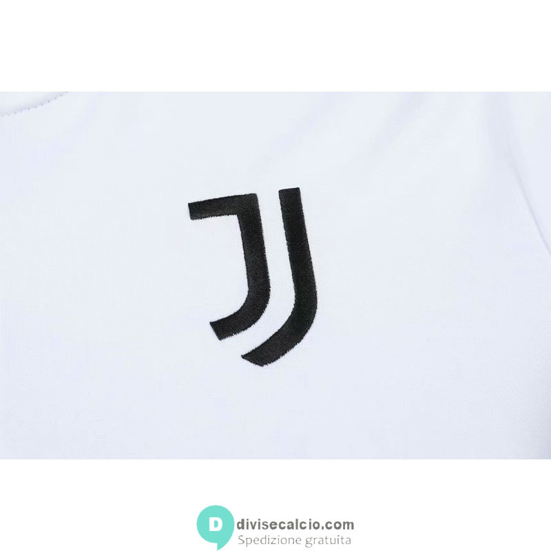 Juventus Formazione Felpa White + Pantaloni Black 2021/2022