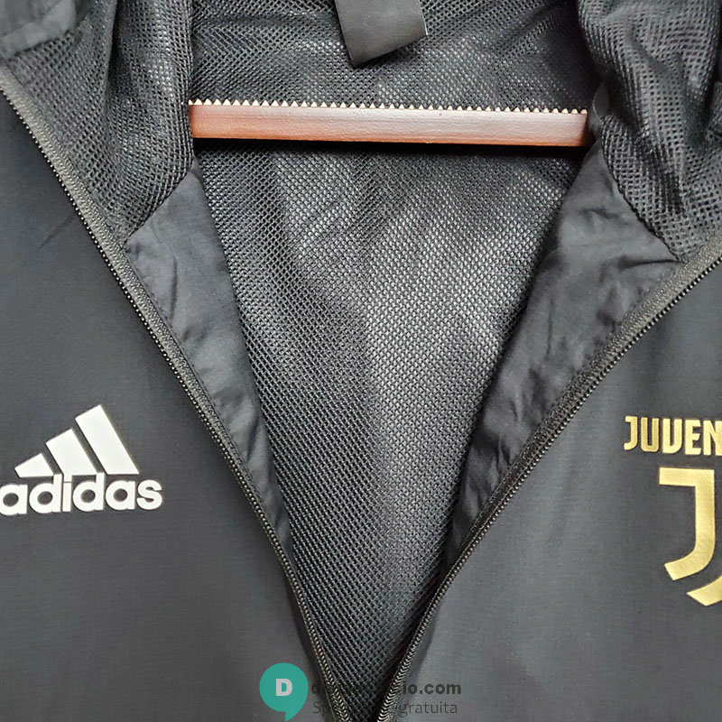 Juventus Giacca A Vento Black 2020/2021