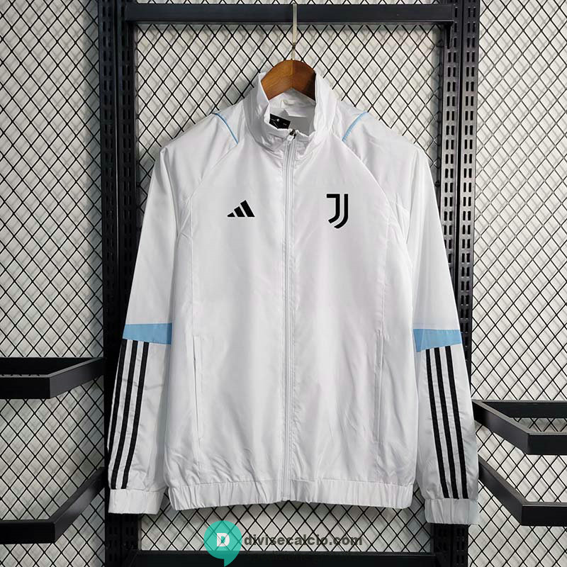 Juventus Giacca A Vento White II 2023/2024