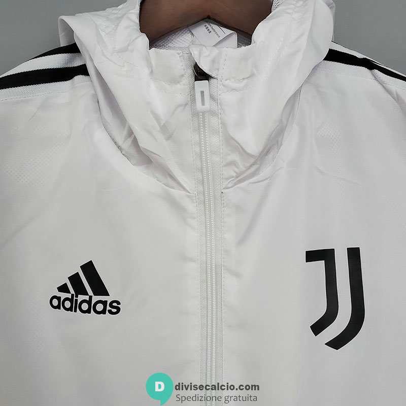 Juventus Giacca A Vento White III 2021/2022