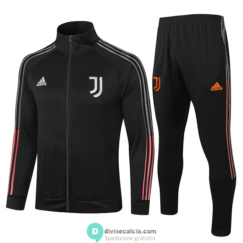 Juventus Giacca Black Silver + Pantaloni 2020/2021