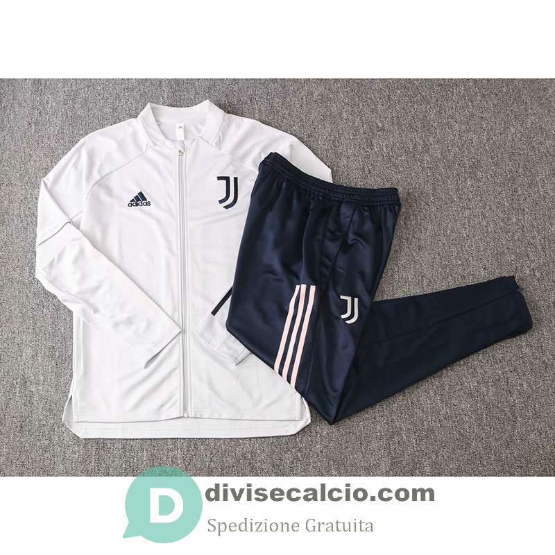 Juventus Giacca Light Grey + Pantaloni 2020/2021