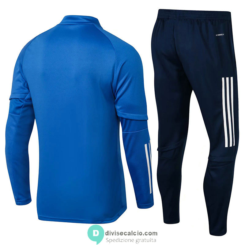 Leicester City Formazione Felpa Blue + Pantaloni Navy 2021/2022