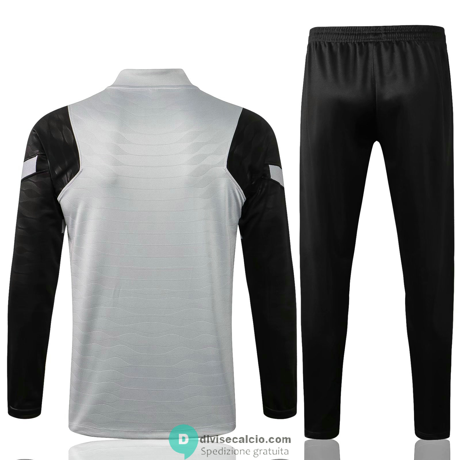 Liverpool Formazione Felpa Grey + Pantaloni Black 2021/2022