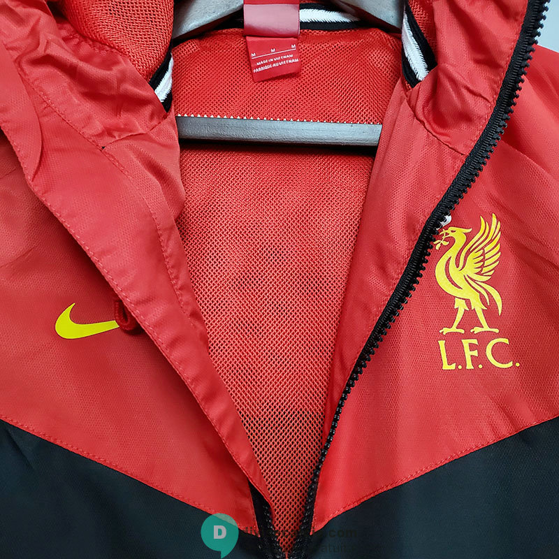 Liverpool Giacca A Vento Red Black 2020/2021