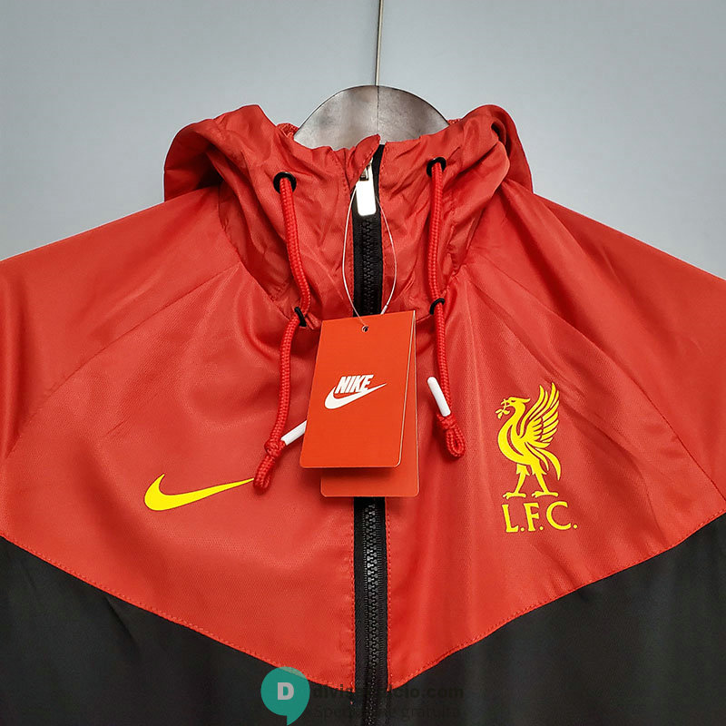 Liverpool Giacca A Vento Red Black 2020/2021