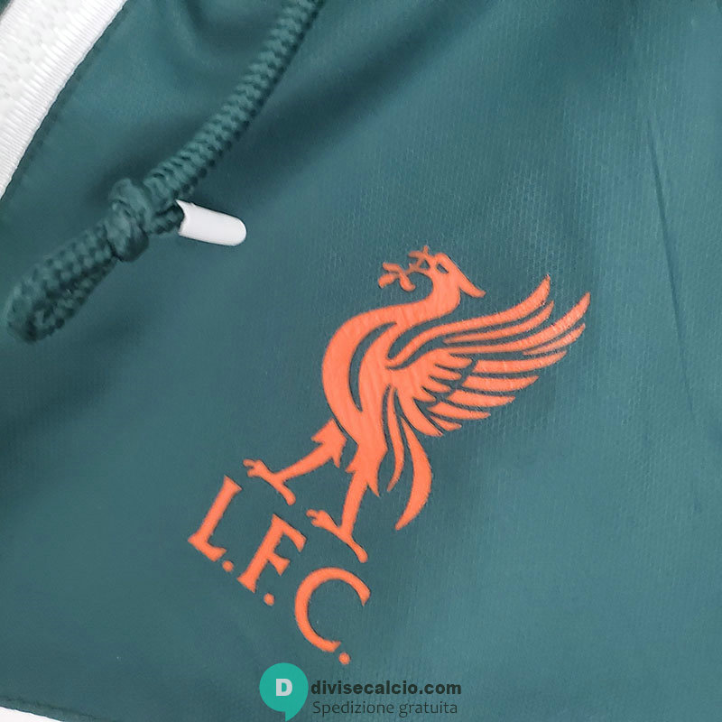 Liverpool Giacca A Vento White Green I 2021/2022